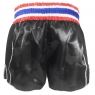 Boxsense Kids Retro Muay Thai Shorts : BXSRTO-001-Black